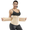 2020 Hot Sale Custom Logo Zipper Front Lose Weight Tummy Compression Belt Waist Trainer Women